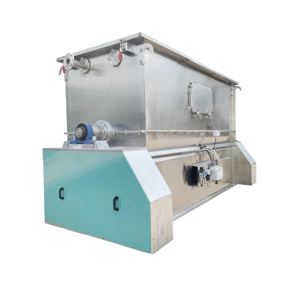 Horizontal Ribbon Mixer 22kw 37kw of Fermentation Equipment