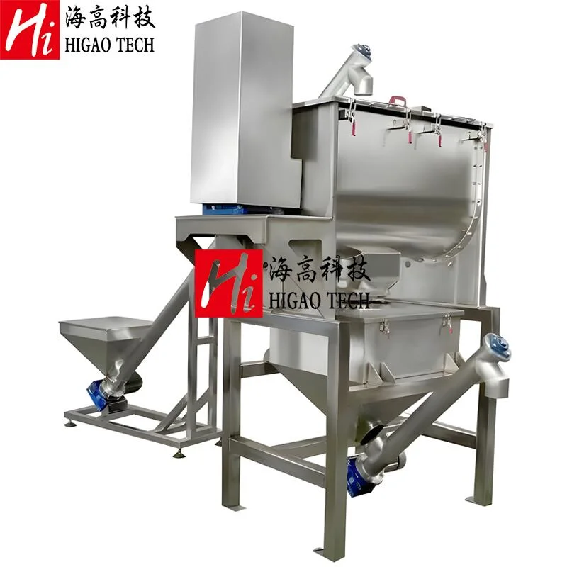 Industrial Horizontal Ribbon Mixer for Various Food Pharmaceutical Chemical Powder Mixing