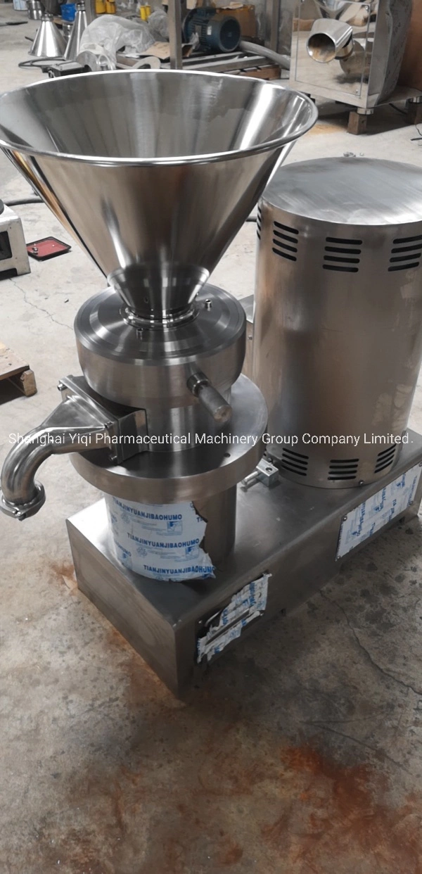 Stainless Steel Pharmaceutical Colloid Mill (JMS) Peanut Butter Grinding Mill Cashew Nuts Butter Grinder