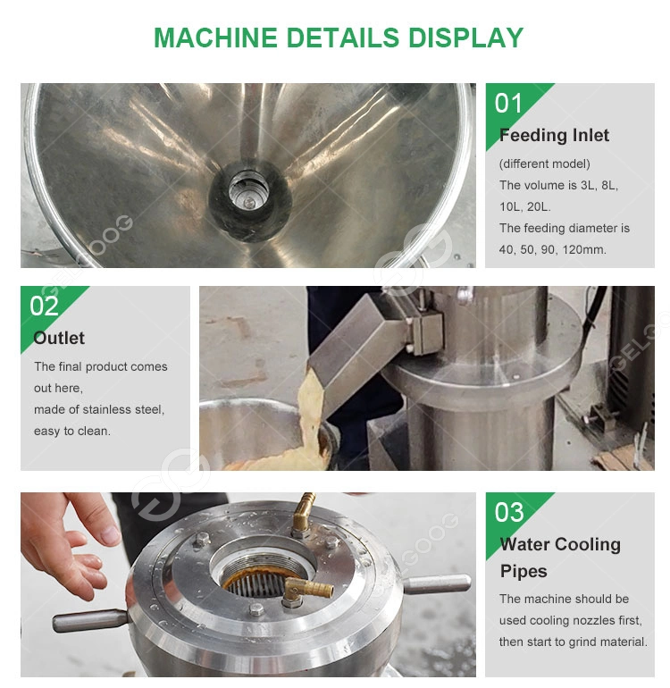 304 Stainless Steel Sauce Making Machine Date Paste Grinder Machine